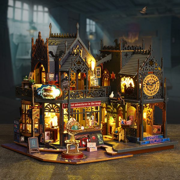 DIY cottage Holomo City hand-assembled villa model decoration exquisite decompression birthday gift for men and women