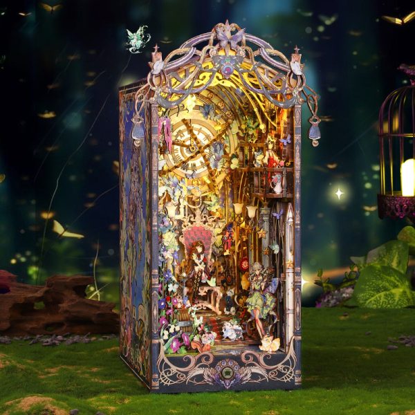 DIY cottage hand-assembled fairy fairy three-dimensional booknook model display creative toys