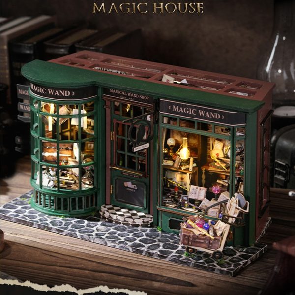 DIY Cottage Magic Full House Vintage style Dark Green Handmade Magic Elements (Magic Full House)