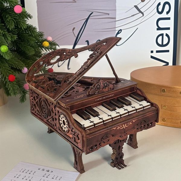 Joincon Chromatic Passing Chord Movement Exquisite Solid Wood Craft 3H Assembly Odor-Free Perfect Family Gift